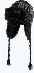 Pitbull West Coast Férfi téli sapka Pitbull Beanie Mission Bay black/dark grey