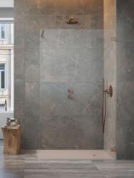 Radaway Essenza Pro Brushed Copper Walk-in szálcsiszolt réz zuhanyfal 140 (10103140-93-01)