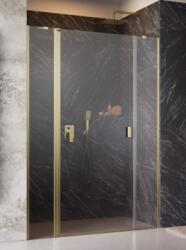 Radaway Nes Brushed Gold DWJS szálcsiszolt arany zuhanyajtó 120J (10038120-99-01R)