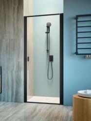 Radaway Nes Black DWJ I Frame fekete zuhanyajtó 80B (10026080-54-56L)