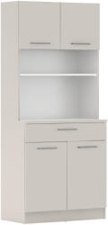 TEMPO KONDELA Négyajtós szekrény, kasmír, DOMIS NEW (413706)