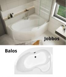 M-Acryl Azalia Kád 160X105 Jobb +láb68 (12063)