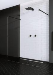 Radaway Modo New Black I walk-in zuhanyfal 130x200cm (388134-54-01)