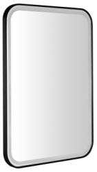 SAPHO CETIS tükör LED világítással, 60x80cm, matt fekete (CT080) (CT080)