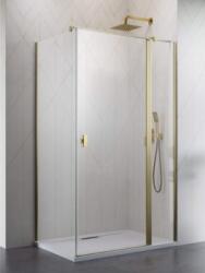 Radaway Nes Brushed Gold KDJ II szögletes szálcsiszolt arany zuhanykabin 100B+75 (10032100-99-01L+10039075-01-01)