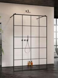 Radaway Modo X Black I Factory Walk-in fekete zuhanyfal 150 (388354-54-57)