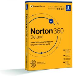 Symantec 360 Deluxe 50GB Magyar 1 Felhasználó 5 Gép Elektronikus licenc (21417483)