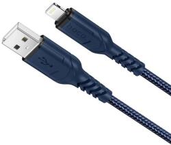 hoco. Cablu Date si Incarcare USB-A - Lightning HOCO X59 Victory, 18W, 1m, Albastru - evomag