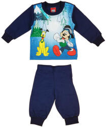 Asti Disney Mickey és Plútó mintás fiú pizsama Karácsony (méret: 74-110)