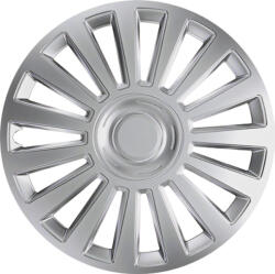 Versaco 14" DÍSZTÁRCSA LUXURY EZÜST, 4db (VER8252)