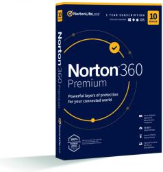 Symantec 360 Premium 75GB Magyar 10 felhasználó Elektronikus licenc (21417486)