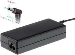 Akyga notebook power adapter AK-ND-26 19.5V/4.62A 90W 4.5x3.0 mm + pin HP Beltéri Fekete (AK-ND-26)
