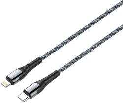 ColorWay USB 2.0 Type C Lightning Töltő/adat Szürke 1m CW-CBPDCL033-GR (CW-CBPDCL033-GR)