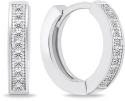 Brilio Silver Cercei cercuri de argint cu pietre de zircon EA668W