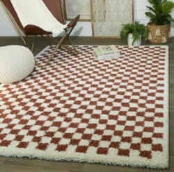 Sherpa Covor Premium Belgian Model Sherpa 52992-166, Marime 160 x 230 cm, Crem, Maro, Inaltime Fir 30 mm, Antialergic, Polipropilena, Living, Dormitor, Sufragerie, Birou (52992-166 1.6x2.3) Covor