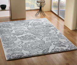 Sofia Covor Model Sofia 41015-1166, Marime 120 x 170 cm, Alb, Gri, Inaltime Fir 10 mm, Antialergic, Polipropilena, Living, Dormitor, Sufragerie, Birou (COVOR SOFIA 41015/1166 1.2x1.7) Covor