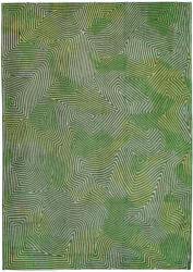 Louis De Poortere Covor Model Meditation Coral 9231, Marime 240 x 340 cm, Verde, Antiderapant, Antialergic, Poliester si Latex, Living, Dormitor, Sufragerie, Birou (112848-9231-2434) Covor
