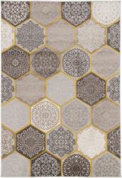 Fiji Covor Model Fiji 27212-255, Marime 80 x 150 cm, Gri, Inaltime Fir 7 mm, Antialergic, Polipropilena, Living, Dormitor, Sufragerie, Birou (COVOR FIJI 27212/255 0.8x1.5) Covor