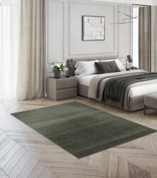 Denton Covor Premium Belgian Model Denton 71181-400, Marime 120 x 170 cm, Verde, Inaltime Fir 12 mm, Antialergic, Polipropilena, Living, Dormitor, Sufragerie, Birou (COVOR DENTON 71181/400 1.2x1.7) Covor