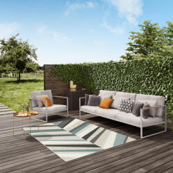 Fiji Covor Model Fiji 27237-654, Marime 120 x 170 cm, Multicolor, Inaltime Fir 7 mm, Antialergic, Polipropilena, Living, Dormitor, Sufragerie, Birou (COVOR FIJI 27237/654 1.2x1.7) Covor
