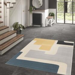 Cancun Covor Premium Belgian Model Cancun 18703-065, Marime 120 x 170 cm, Multicolor, Inaltime Fir 7 mm, Antialergic, Polipropilena, Living, Dormitor, Sufragerie, Birou (COVOR CANCUN 18703/065 1.2x1.7) Covor