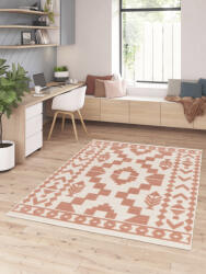 Monaco Covor Premium Belgian Model Monaco 23514-250, Marime 164 x 230 cm, Roz, Antialergic, Polipropilena, Living, Dormitor, Sufragerie, Birou (COVOR MAMBO MONACO 23514/250 1.64x2.3) Covor