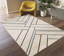 Cancun Covor Premium Belgian Model Cancun 18717-365, Marime 120 x 170 cm, Crem, Inaltime Fir 7 mm, Antialergic, Polipropilena, Living, Dormitor, Sufragerie, Birou (COVOR CANCUN 18717/365 1.2x1.7) Covor
