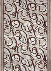 Print Traversa Festonata / Surfilata, Model Print 1304, Tesatura Plata, Latime 2m, Marime 200 x 600 cm, Crem, Maro, Antialergic, Polipropilena, Living, Dormitor, Coridor, Hol (TRAVERSA PRINT 1304/C5P/45 2X2 Covor