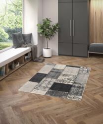 Valencia Covor Premium Belgian Model Valencia 22218-356, Marime 120 x 170 cm, Gri, Antialergic, Polipropilena, Living, Dormitor, Sufragerie, Birou (COVOR VINTAGE VALENCIA 22218/356 1.2x1.7) Covor