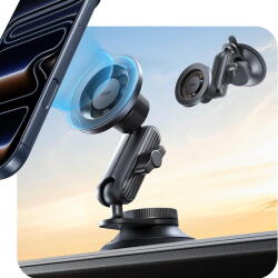 ESR Suport Masina, Suction Cup, Magnetic, 360° - ESR OmniLock (2B5240162) - Black/Carbon Fiber (KF2360299) - vexio