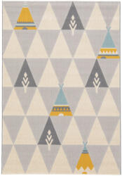 Cancun Covor Premium Belgian Model Cancun 18415-052, Marime 80 x 150 cm, Multicolor, Inaltime Fir 7 mm, Antialergic, Polipropilena, Living, Dormitor, Sufragerie, Birou (COVOR CANCUN 18415/052 0.8x1.5) Covor