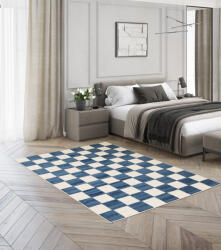 Monaco Covor Premium Belgian Model Monaco 23515-950, Marime 164 x 230 cm, Albastru, Antialergic, Polipropilena, Living, Dormitor, Sufragerie, Birou (COVOR MAMBO MONACO 23515/950 1.64x2.3) Covor
