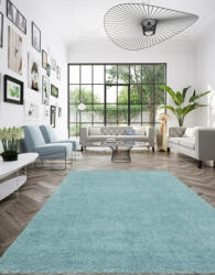 Gent Covor Premium Belgian Model Gent 51401-090, Marime 160 x 230 cm, Albastru, Turcoaz, Verde, Inaltime Fir 30 mm, Antialergic, Polipropilena, Living, Dormitor, Sufragerie, Birou (COVOR GIPSY GENT 51401/0 Covor