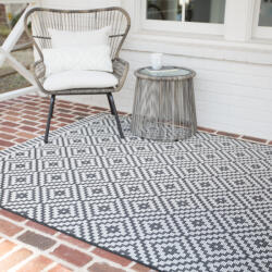 Elis Covor Premium Belgian Model Elis 48652-960, Marime 200 x 290 cm, Negru, Antialergic, Polipropilena, Living, Dormitor, Sufragerie, Birou (COVOR ESSENZA ELIS 48652/960 2x2.9) Covor