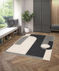 Cancun Covor Premium Belgian Model Cancun 18704-965, Marime 160 x 230 cm, Gri, Inaltime Fir 7 mm, Antialergic, Polipropilena, Living, Dormitor, Sufragerie, Birou (COVOR CANCUN 18704/965 1.6x2.3) Covor
