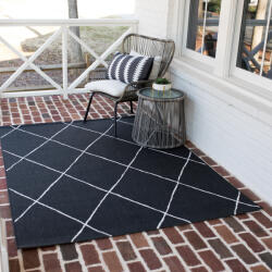 Elis Covor Premium Belgian Model Elis 48784-690, Marime 200 x 290 cm, Negru, Antialergic, Polipropilena, Living, Dormitor, Sufragerie, Birou (COVOR ESSENZA ELIS 48784/690 2x2.9) Covor