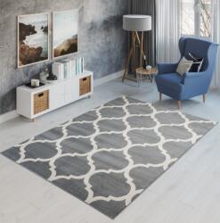 Cancun Covor Premium Belgian Model Cancun 18218-671, Marime 160 x 230 cm, Gri, Inaltime Fir 7 mm, Antialergic, Polipropilena, Living, Dormitor, Sufragerie, Birou (COVOR CANCUN 18218/671 1.6x2.3) Covor