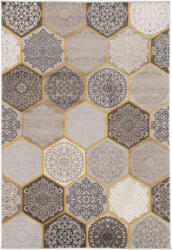 Fiji Covor Model Fiji 27212-255, Marime 120 x 170 cm, Gri, Inaltime Fir 7 mm, Antialergic, Polipropilena, Living, Dormitor, Sufragerie, Birou (COVOR FIJI 27212/255 1.2x1.7) Covor