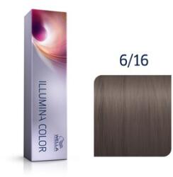 Wella Illumina Color vopsea profesională permanentă pentru păr 6/16 60 ml
