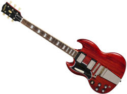 Epiphone 1964 SG Standard with Maestro Vibrola Reissue Cherry Red - Balkezes!