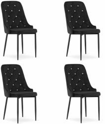  AMORE szék - fekete x 4