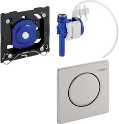 Geberit Öblítő rendszerek - Pneumatikus piszoár öblítésvezérlő, Mambo gomb, csiszolt rozsdamentes acélból 116.013. FW. 1 (116.013.FW.1)