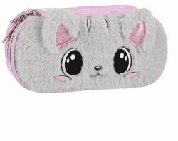 Starpak Plüss cicás ovális tolltartó - Starpak (550894)