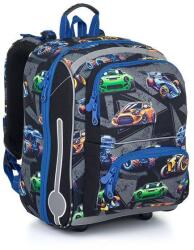 Topgal ergonomikus iskolatáska hátizsák BEBE - Cars (BEBE 24011)