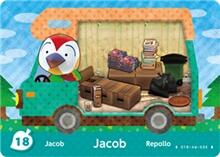 Nintendo Animal Crossing: New Leaf - Welcome Amiibo Card - Jacob (18/50)