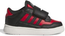 adidas Sportswear adidas Sportswear, Rapid Court tépőzáras műbőr sneaker, Piros, Fekete, 20 EU (JR1024-4K)