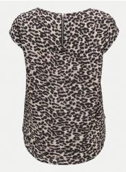 ONLY Csak női blúz, 15161116, Poliészter, 38 EU, Barna (0000304790515_38)