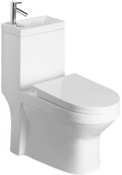 SAPHO - HYGIE kombinált WC mosdóval, kerámia/fehér PB104W (SH0807)