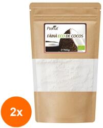 Pronat Zipp Pack Set 2 x Faina Bio din Nuca de Cocos, Pronat, 700 g