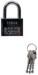 Z-tools Lacat Patrat Cromat, cu 3 Chei, 50 mm (ZLN-ZLN1786)